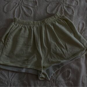 Striped yellow Shorts